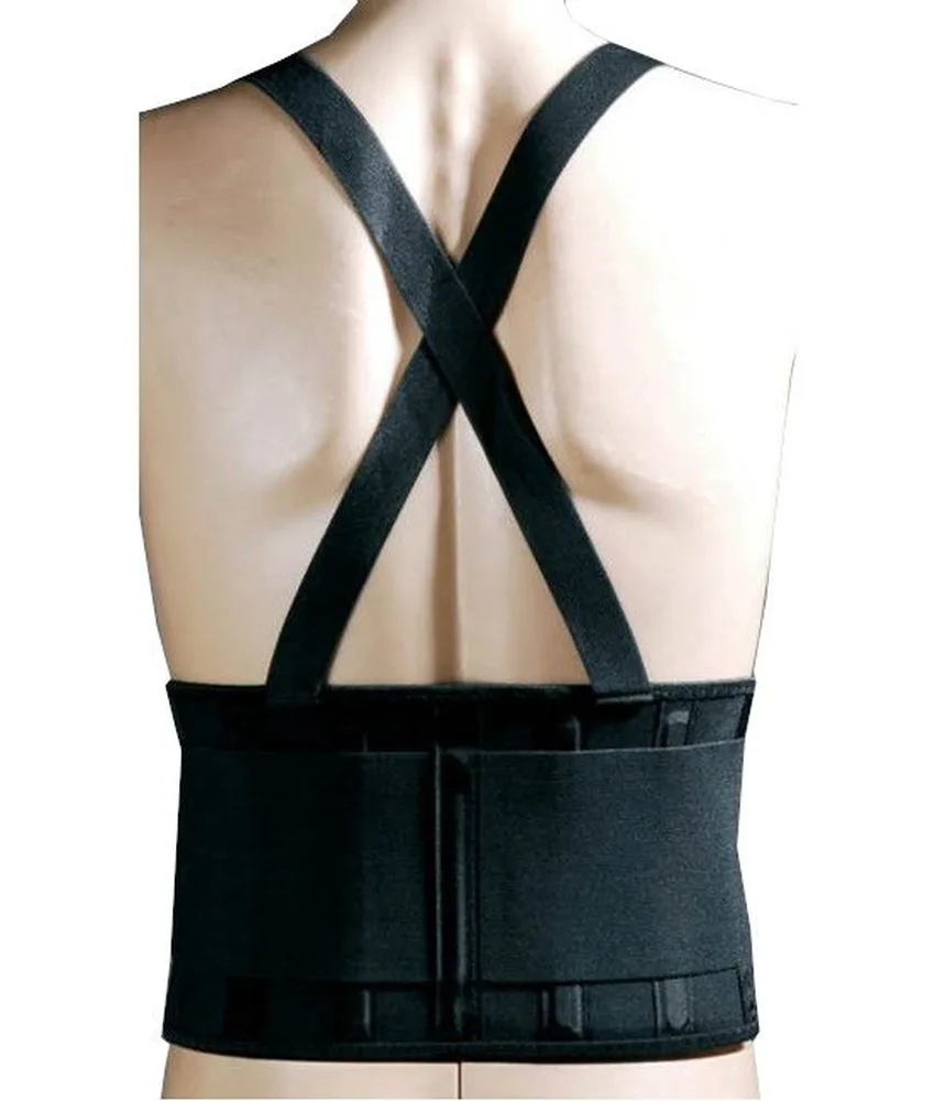 Fascia lombare con bretelle Coverguard, elasticizzata - pressione variabile