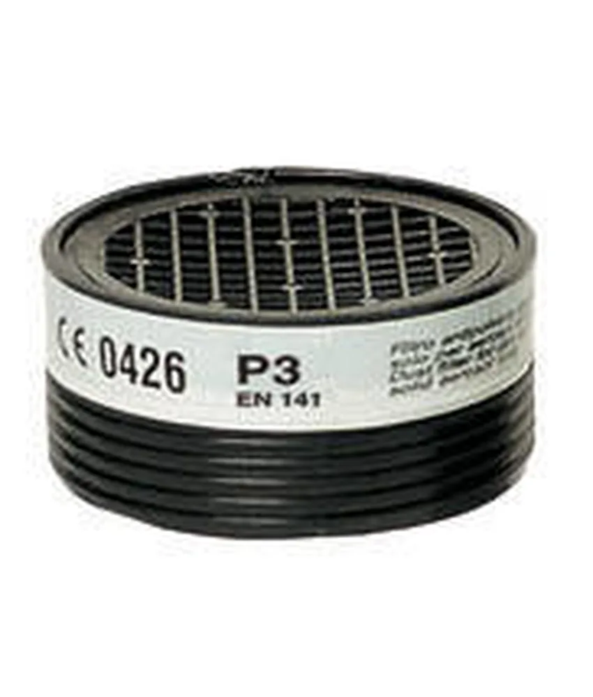 8 filtri per semimaschera Coverguard MO22170, con attacco a vite - classe P3