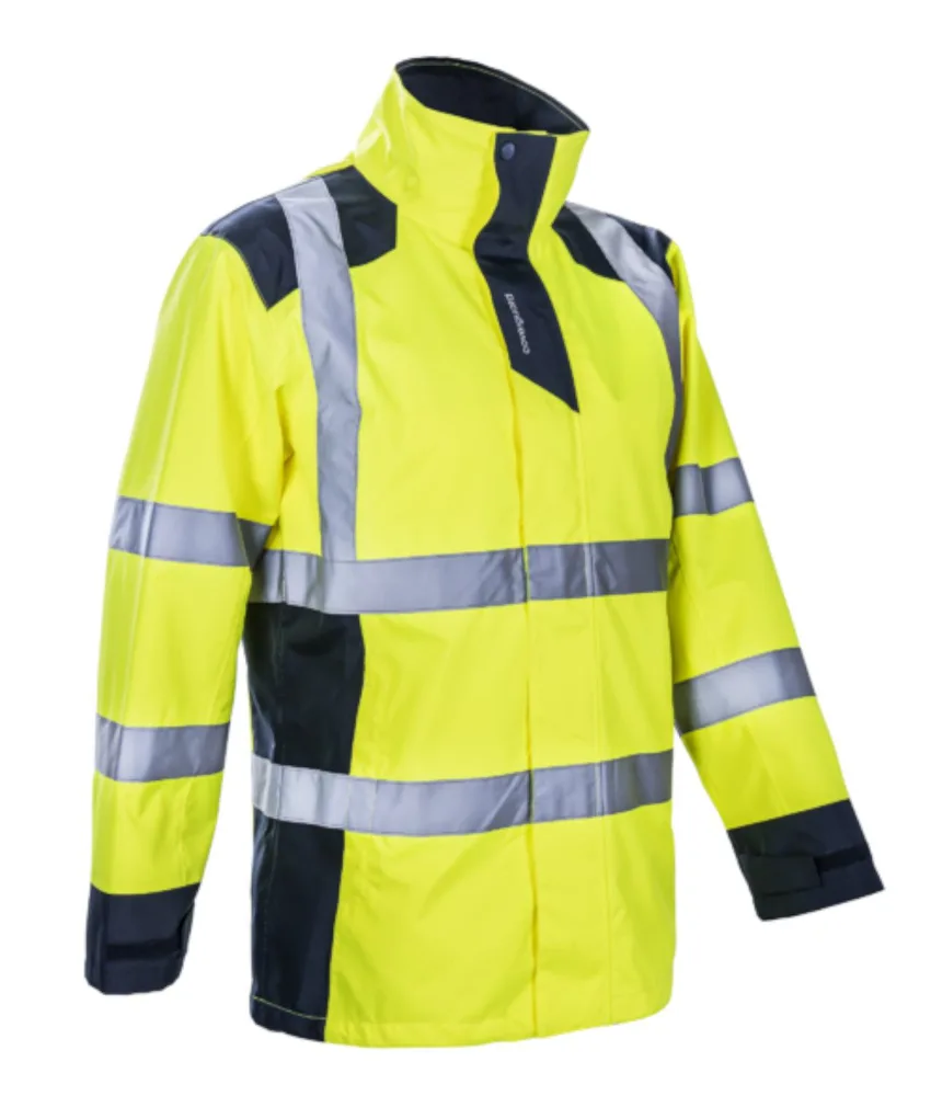 Giacca antipioggia alta visibilità Coverguard SANGAKU, impermeabili - 100% Poliestere
