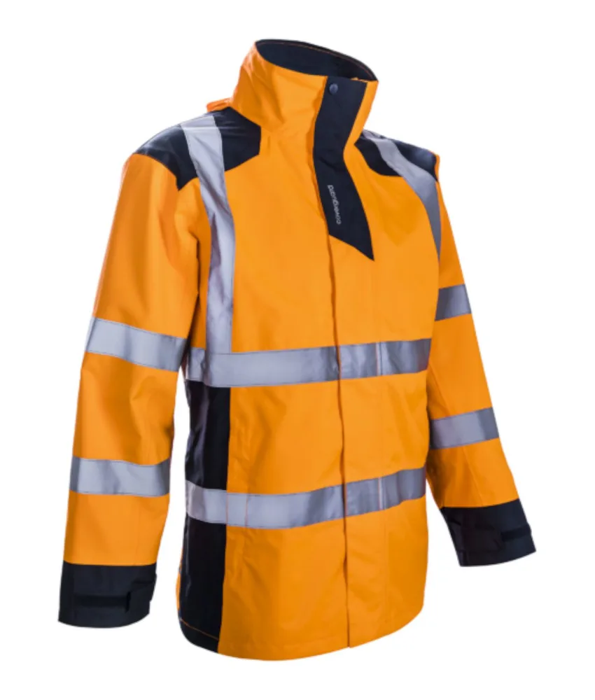 Giacca antipioggia alta visibilità Coverguard SANGAKU, impermeabili - 100% Poliestere