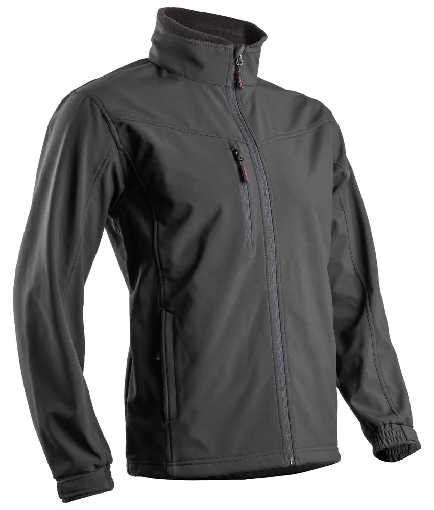 Giacca da lavoro in Softshell Coverguard Yang II, cappuccio fisso integrato - multitasca - impermeabile e traspirante