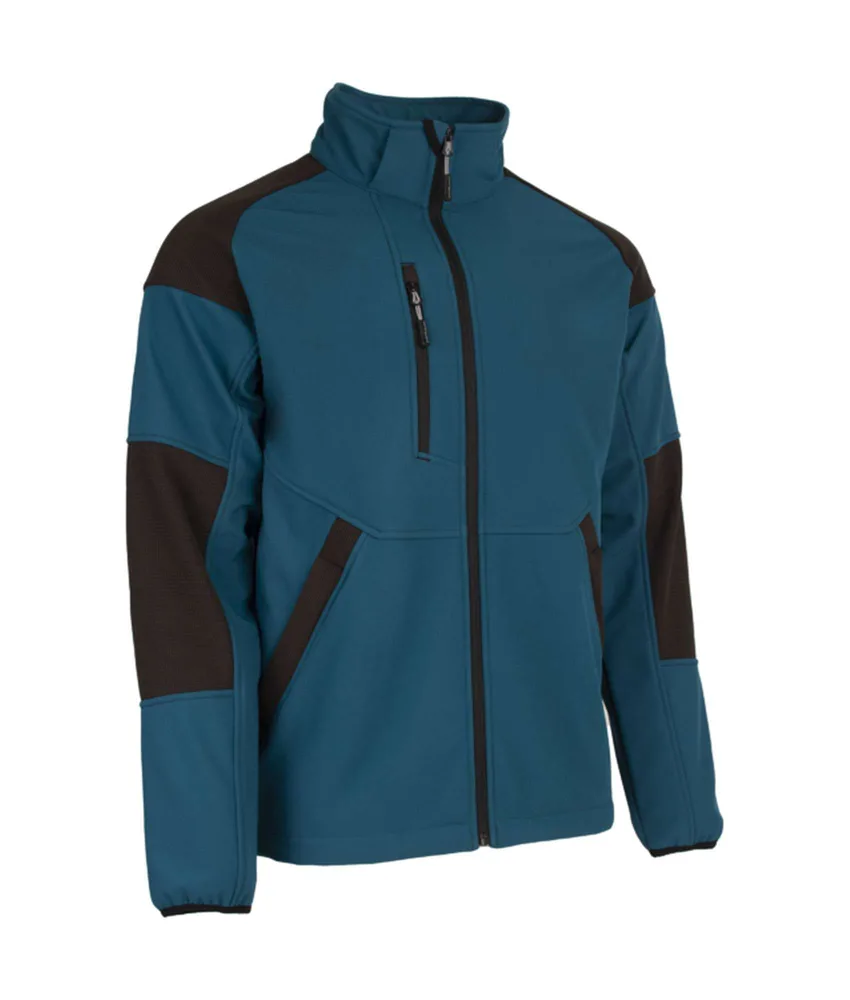 Giacca impermeabile da lavoro Coverguard Yuki II, Softshell 3 strati impermeabile e traspiranti - maniche Raglan - cappuccio rimovibile con couliss...