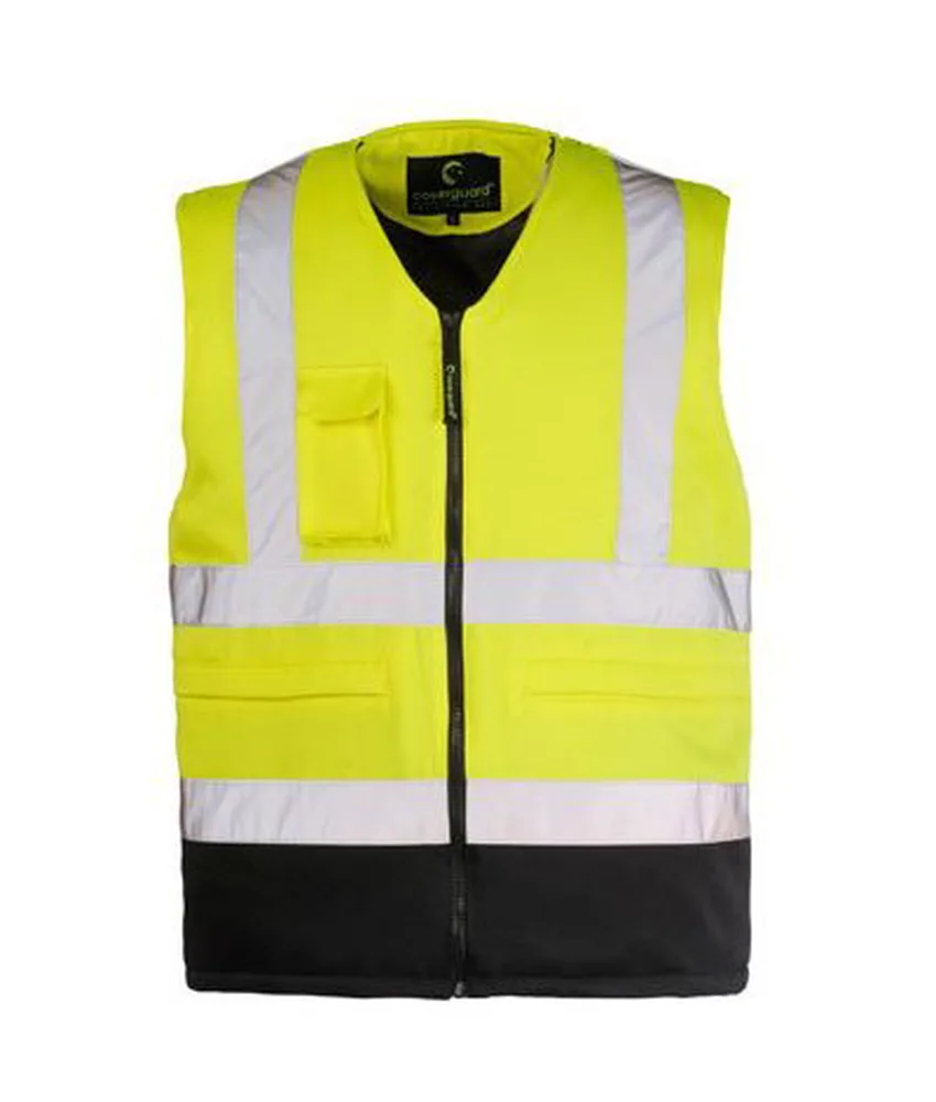 Gilet alta visibilità termico Coverguard in offerta, 3 tasche - bicolore