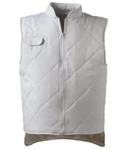 Gilet imbottito bianco alimentarista Coverguard Albatros