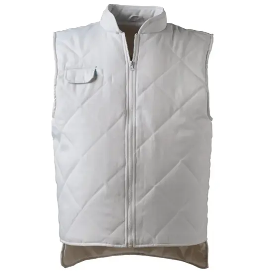 Gilet imbottito bianco alimentarista Coverguard Albatros