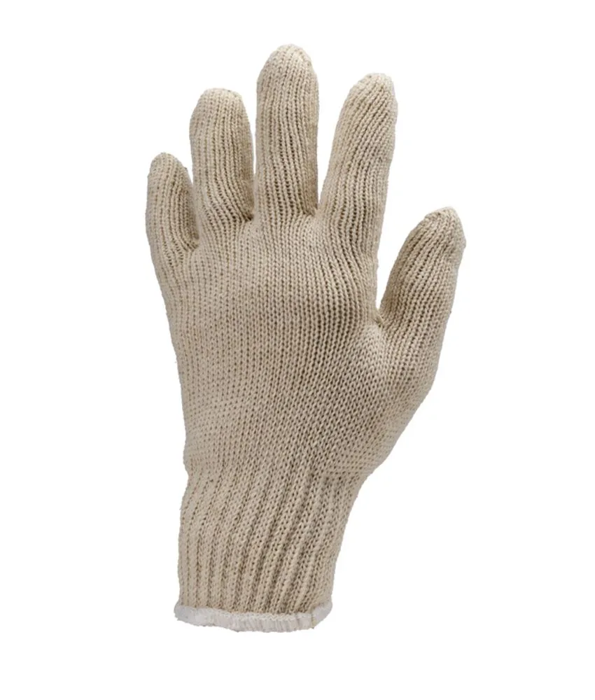 250 paia guanti da lavoro 100% cotone Coverguard, Cotone 46/50 g b- polsino elastico.