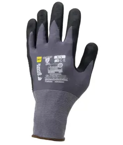 Guanti da lavoro con palmo puntinato Coverguard Eurolite 15N600D