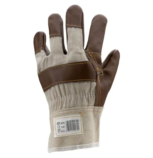 Guanti da lavoro in pelle fiore  Eurostrong 270
