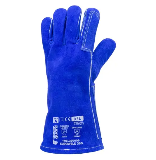 Guanti in pelle crosta Coverguard Euroweld 360 in offerta