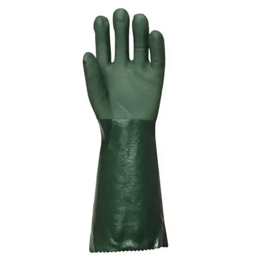 guanti in PVC verde Coverguard Eurochem 3740
