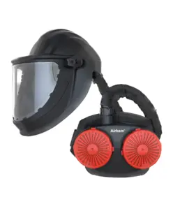 Maschera per smerigliatura con sistema filtrante Weltek Navishock Airkem P Visor