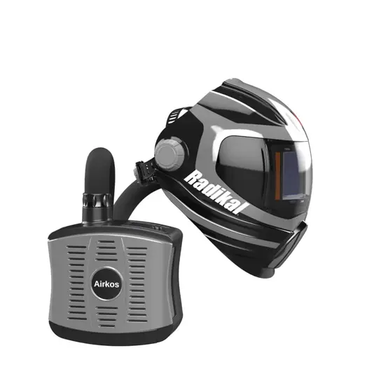 Maschera per smerigliatura con sistema filtrante Weltek Radikal Airkos