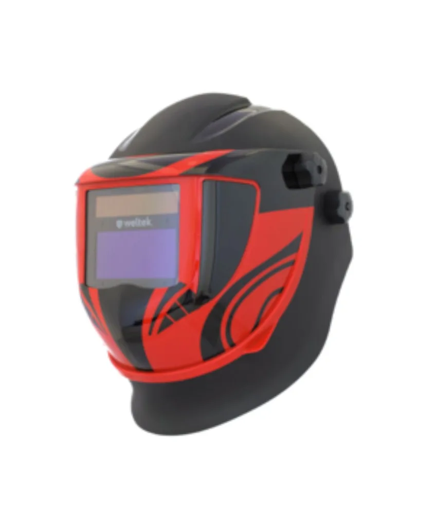 Maschera per smerigliatura Weltek Navitek S4, 4 sensori d'arco - portata d'aria regolabile