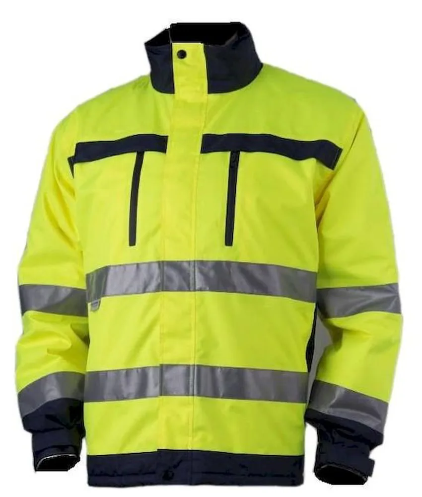 Parka alta visibilità Coverguard in offerta, impermeabile - cappuccio