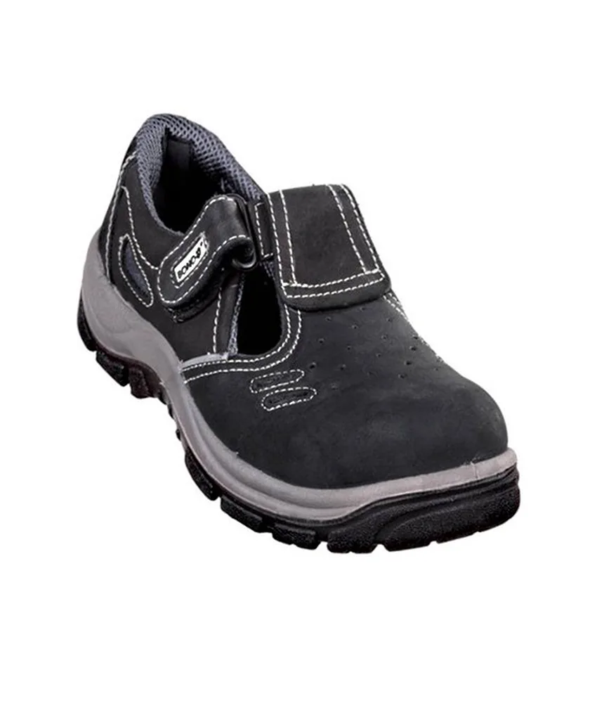 Sandali antinfortunistici con tomaio in pelle in offerta