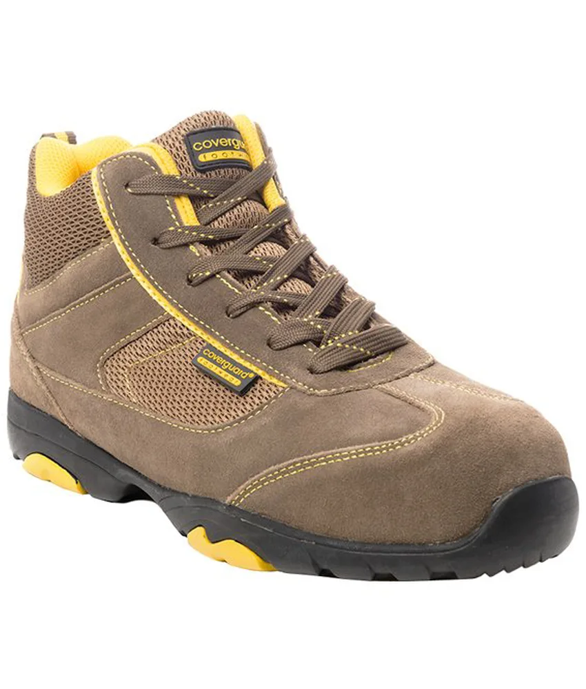 Scarpe antinfortunistiche alte S1P HRO in offerta, tallone defaticante e suola antiolio - puntale e lamina antiforo