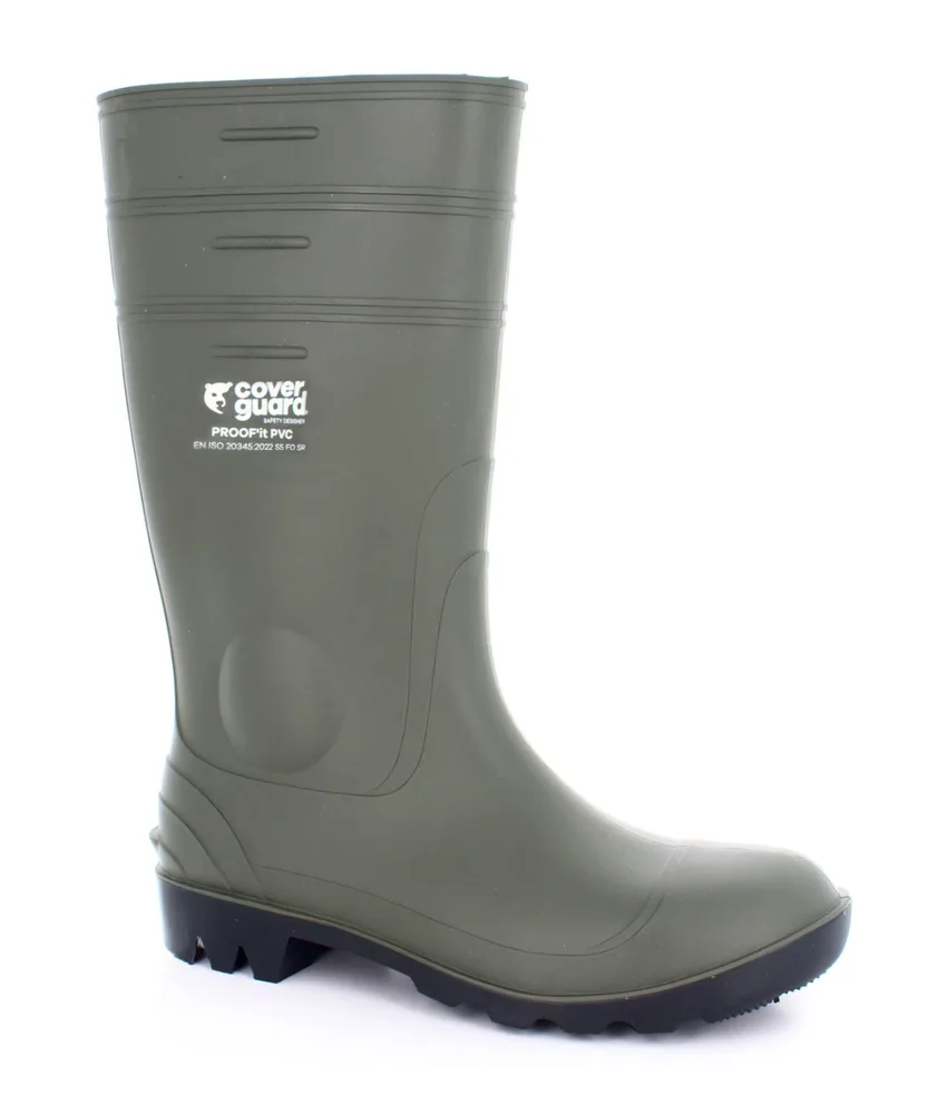 Stivali da lavoro Coverguard PROOF'IT PVC, suola in PVC - puntale protettivo extra largo in acciaio