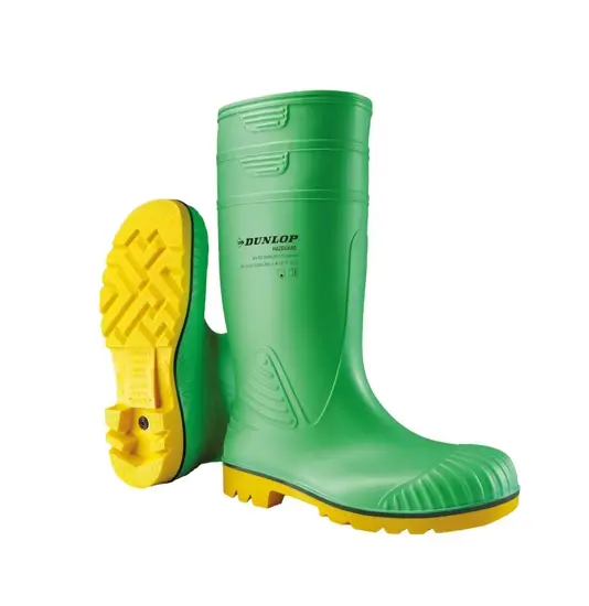 Stivali di sicurezza antiacido Dunlop Hazguard Full Safety