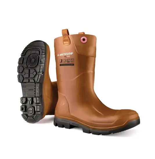 Stivali di sicurezza imbottiti Dunlop Rigair Pro Fur (Rigpro)