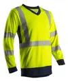 T-shirt a maniche lunghe ad alta visibilità Coverguard SOMO