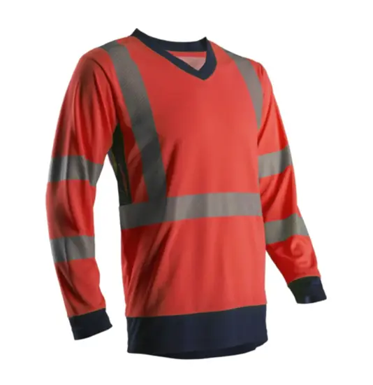T-shirt a maniche lunghe ad alta visibilità Coverguard SOMO