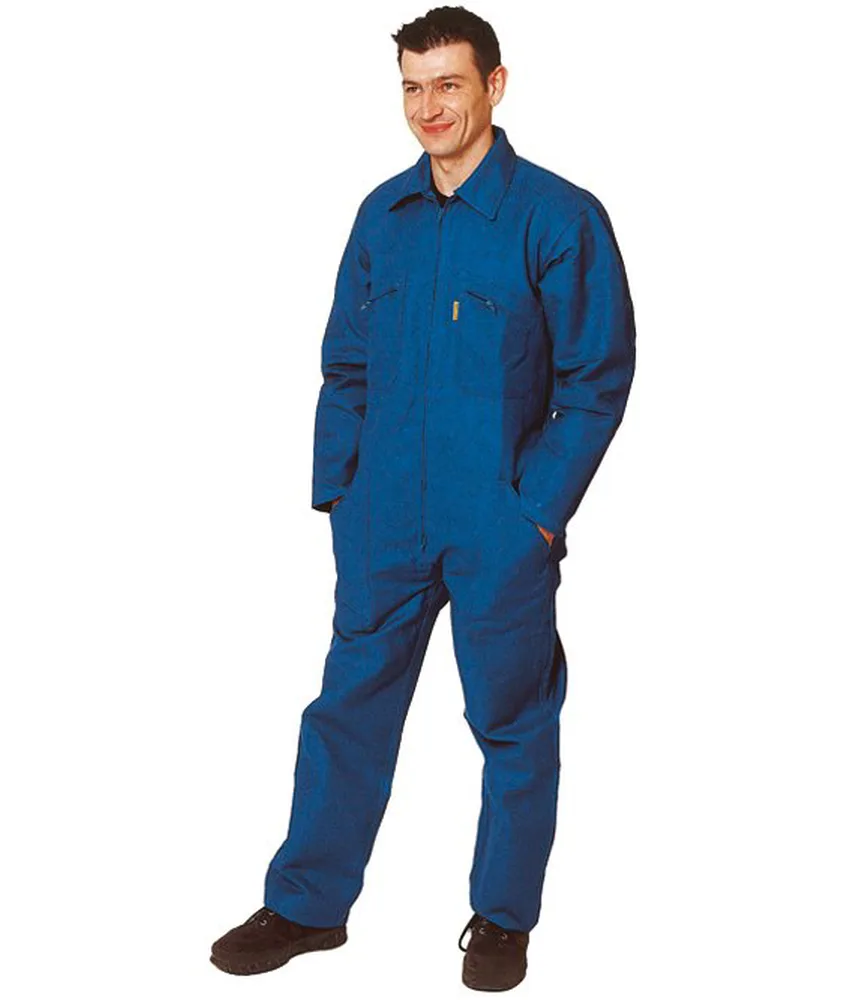 Tuta da lavoro 100% cotone Coverguard, Spigato ritorto - trattamento antirestingimento