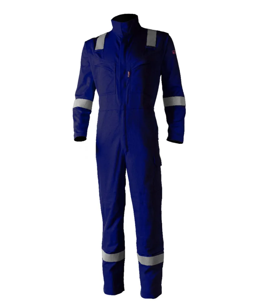 Tuta da lavoro Coverguard ASO II, chiusure con cerniera e patta chiusa con bottoni - 2 ginocchiere regolabili in altezza