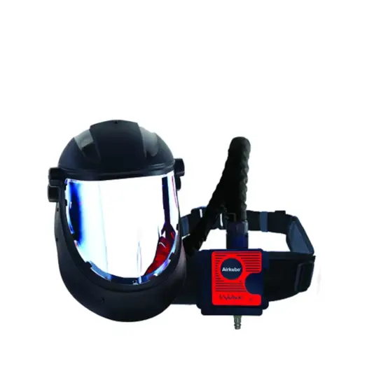 Visore per smerigliatura con regolatore d'aria Weltek Navitek Airkuke Visor
