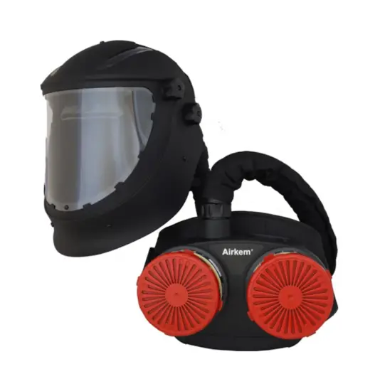 Visore per smerigliatura con sistema filtrante avanzato Weltek Navitek Airekm P Visor