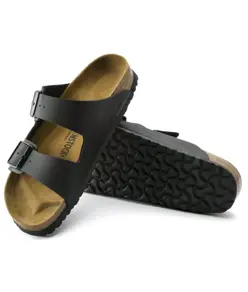 Sandali neri da lavoro leggeri Birkenstock Arizona SL