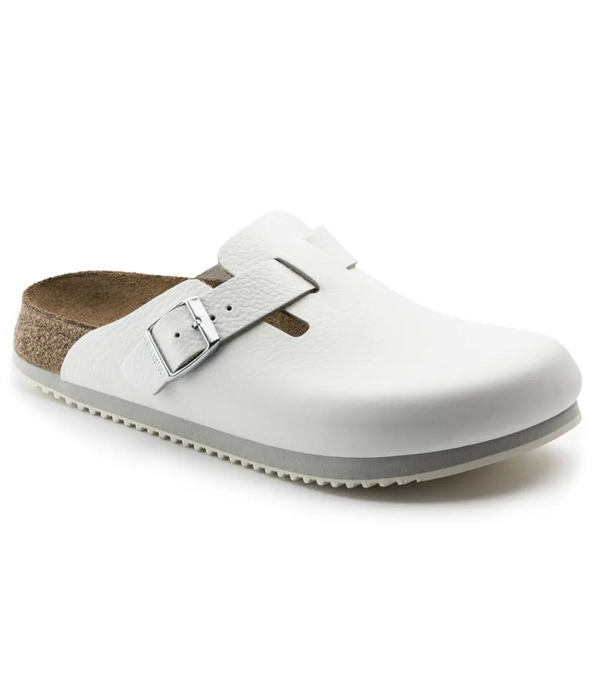 Zoccoli da lavoro Birkenstock Boston SL, plantare anatomico - intersuola in EVA - resistente ad olii e grassi