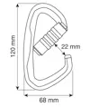 ATLAS 3LOCK - Moschettone Camp