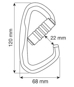 ATLAS 3LOCK - Moschettone Camp