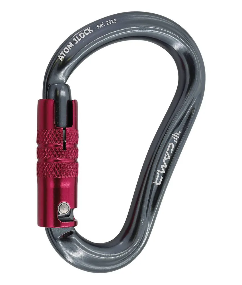 ATOM 3LOCK - Moschettone Camp, Il moschettone in lega d'alluminio più tecnico della gamma.