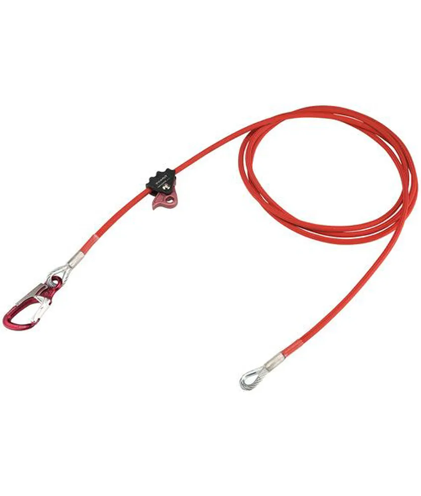 Cordino di posizionamento in acciaio Camp Cable Adjuster, cavo d'acciaio zincato d.8 mm