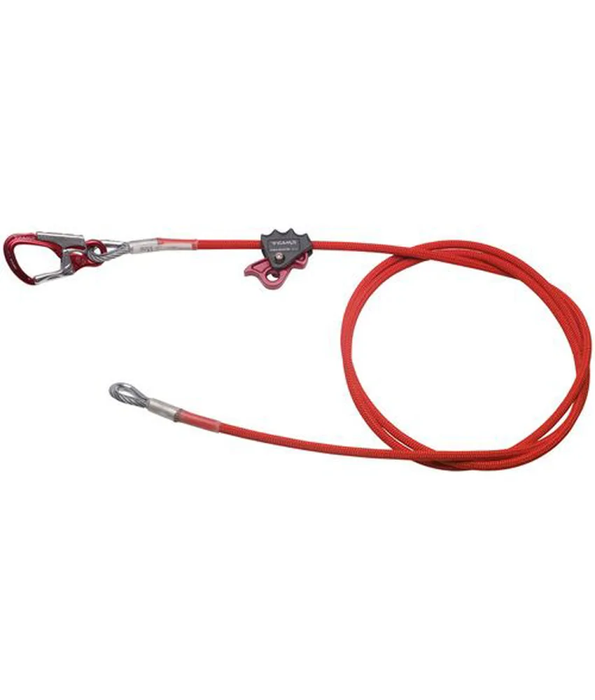 Cordino di posizionamento in acciaio Camp Cable Adjuster, cavo d'acciaio zincato d.8 mm