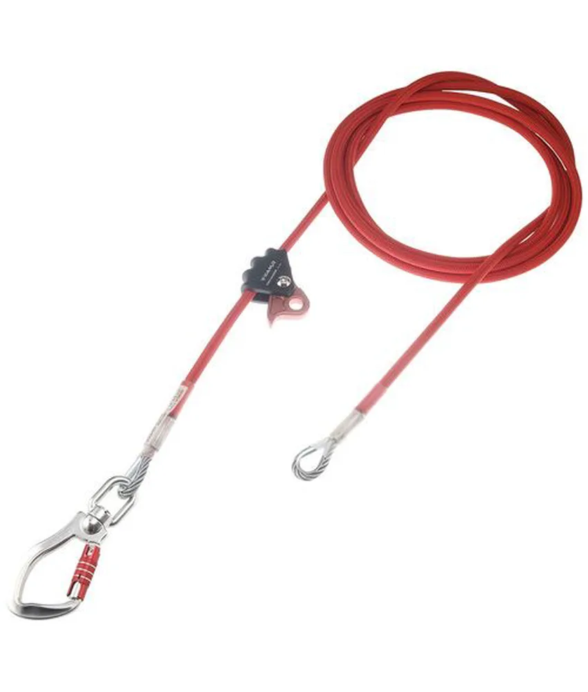 Cordino di posizionamento in acciaio Camp Cable Adjuster, cavo d'acciaio zincato d.8 mm