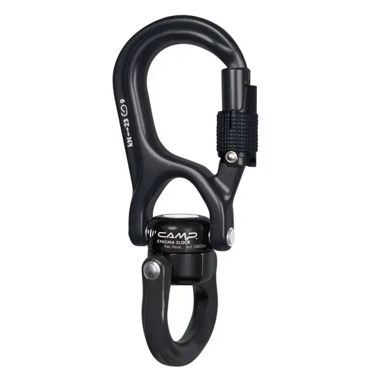 ENIGMA 3LOCK BLACK - Connettore girevole Camp