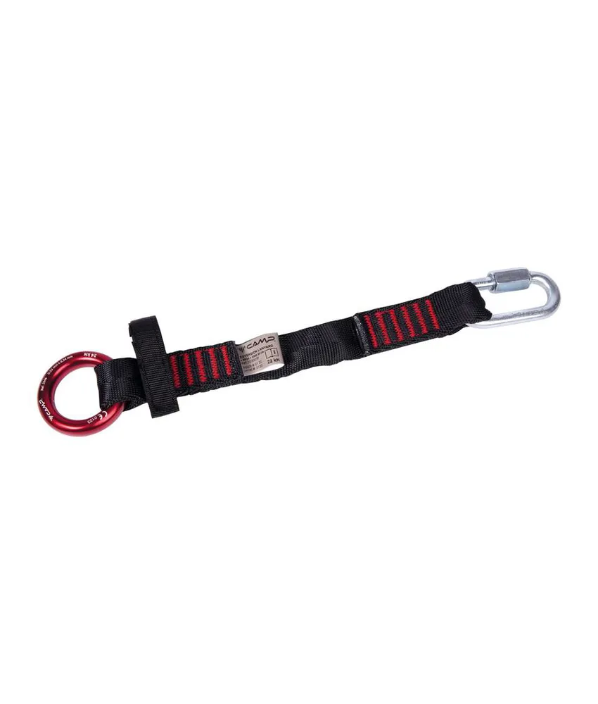 EXTENSION LANYARD - Fettuccia Camp, Fettuccia per il prolungamento del punto di attacco dorsale di una imbracatura anticaduta.