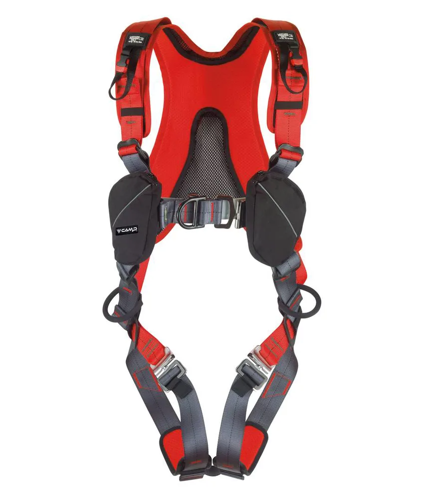 FOCUS VEST XT - Imbracatura completa Camp, imbracatura anticaduta caratterizzata da un'imbottitura che avvolge l'utilizzatore