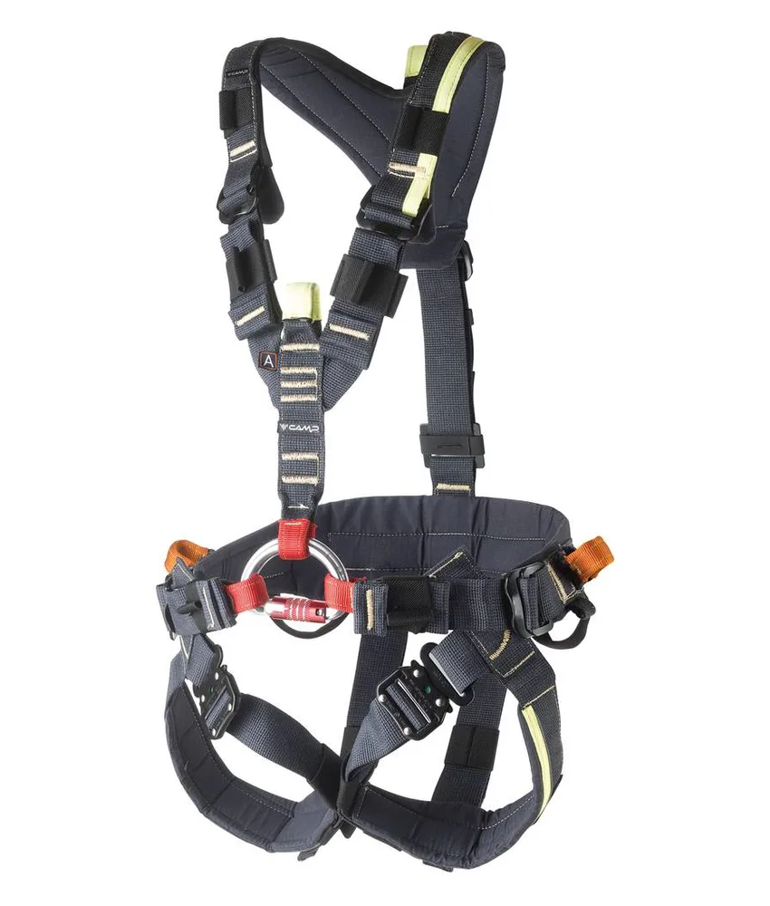 FRX - Imbracatura ignifuga Camp, imbracatura completa fabbricata con fettuccia e tessuto para-aramidici