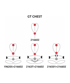 GT CHEST - Imbracatura pettorale Camp