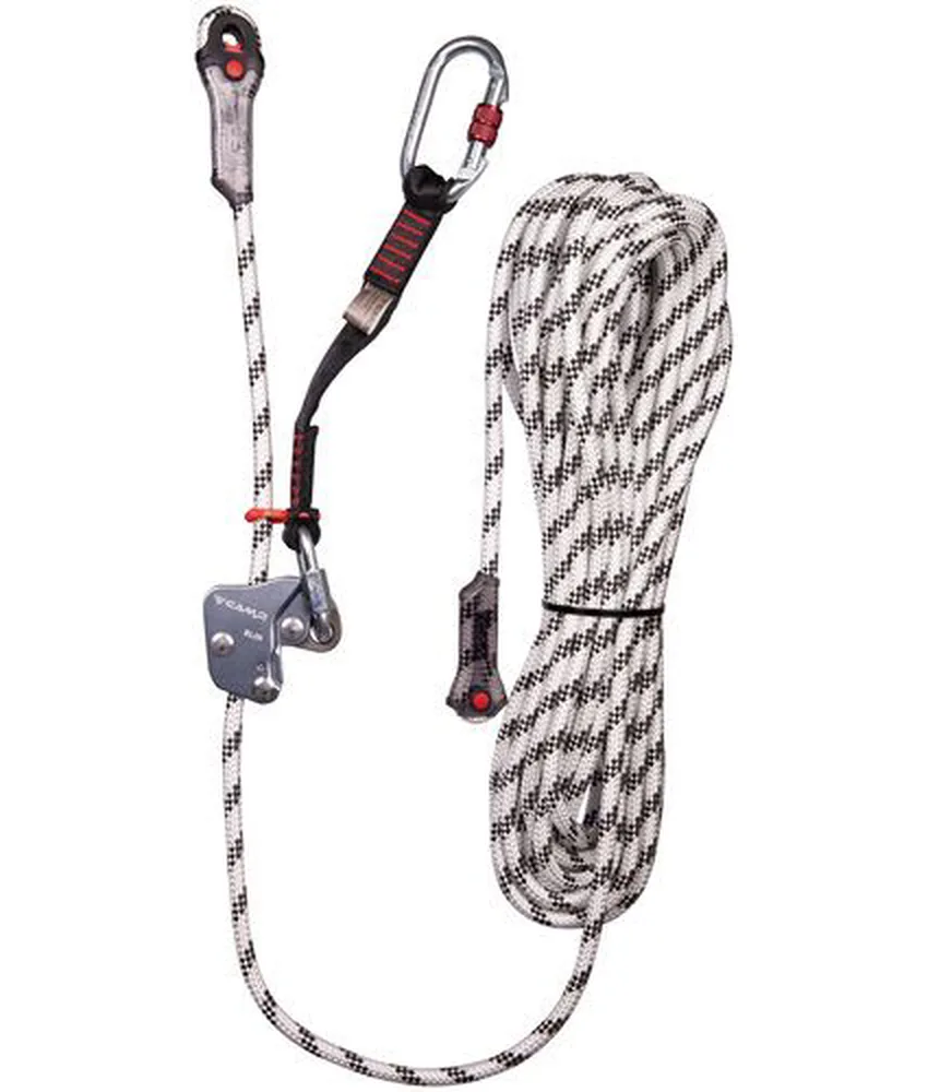 Kit anticaduta Camp Blin Kit, idoneo sia per uso verticale che per uso orizzontale/inclinato su spigolo vivo