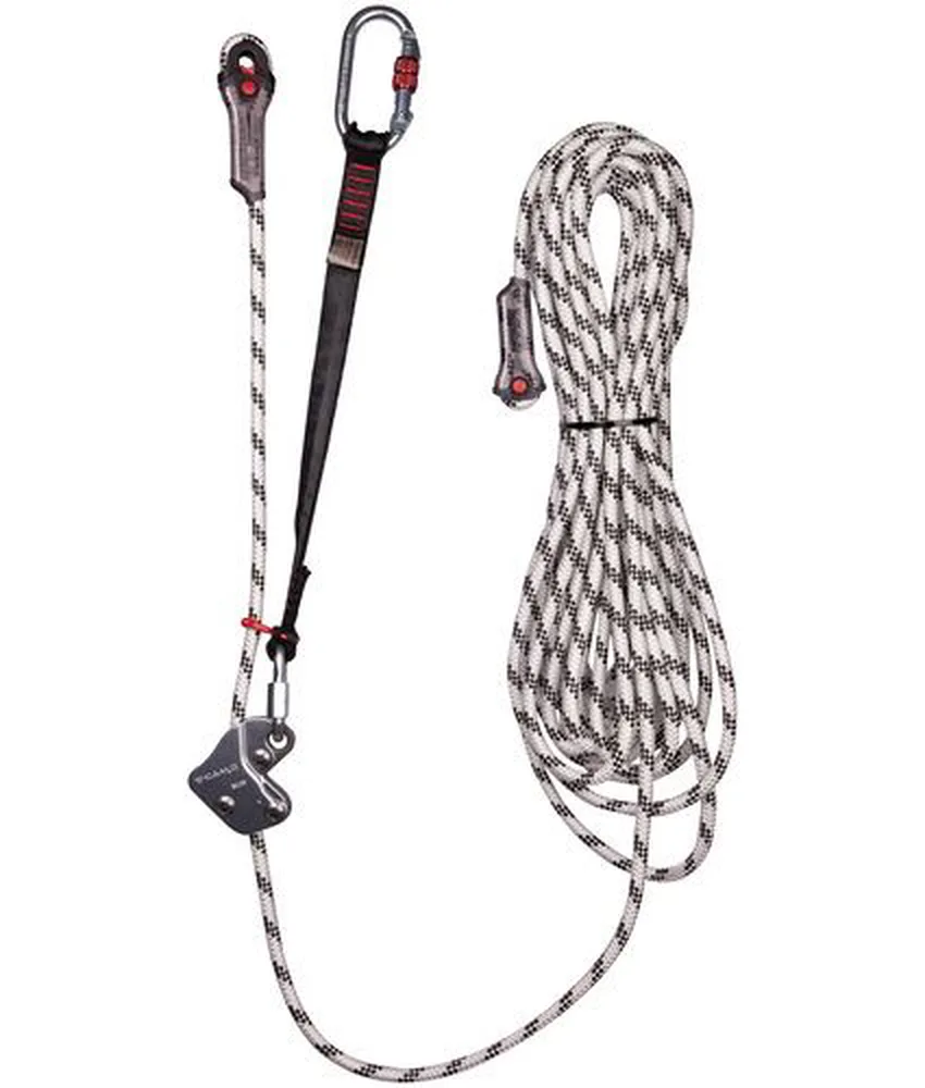 Kit anticaduta Camp Blin Kit, idoneo sia per uso verticale che per uso orizzontale/inclinato su spigolo vivo