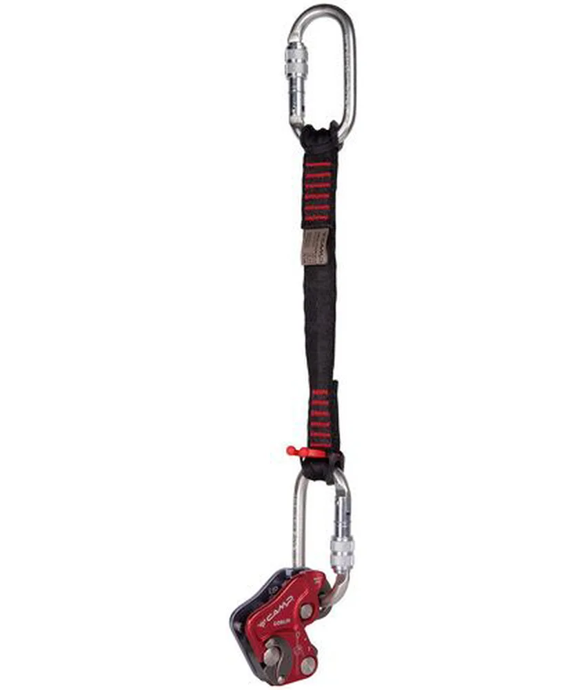 Kit anticaduta Camp Goblin Kit Lanyard, completo di fettuccia Goblin Lanyard e due moschettoni in acciaio