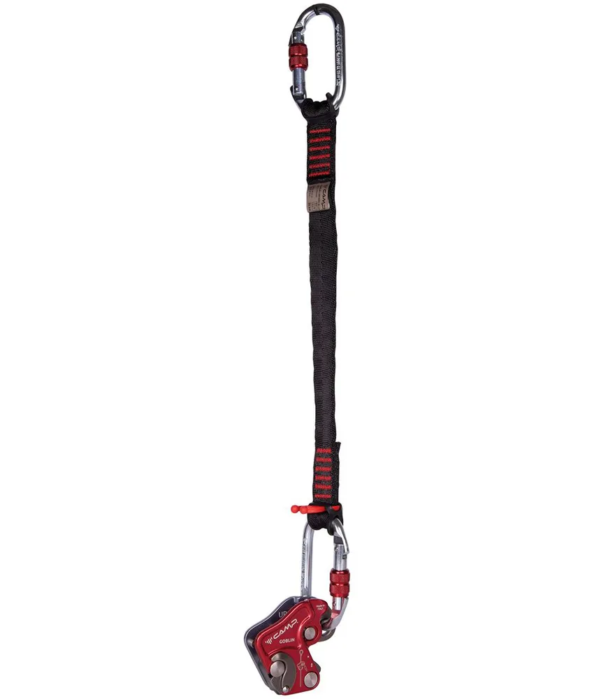 Kit anticaduta Camp Goblin Kit Lanyard, completo di fettuccia Goblin Lanyard e due moschettoni in acciaio