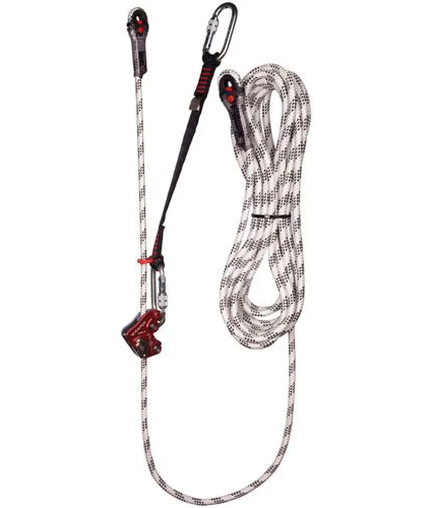 Kit anticaduta Camp Goblin Kit Rope, fornito completo di corda semi-statica,fettuccia e due moschettoni in acciaio