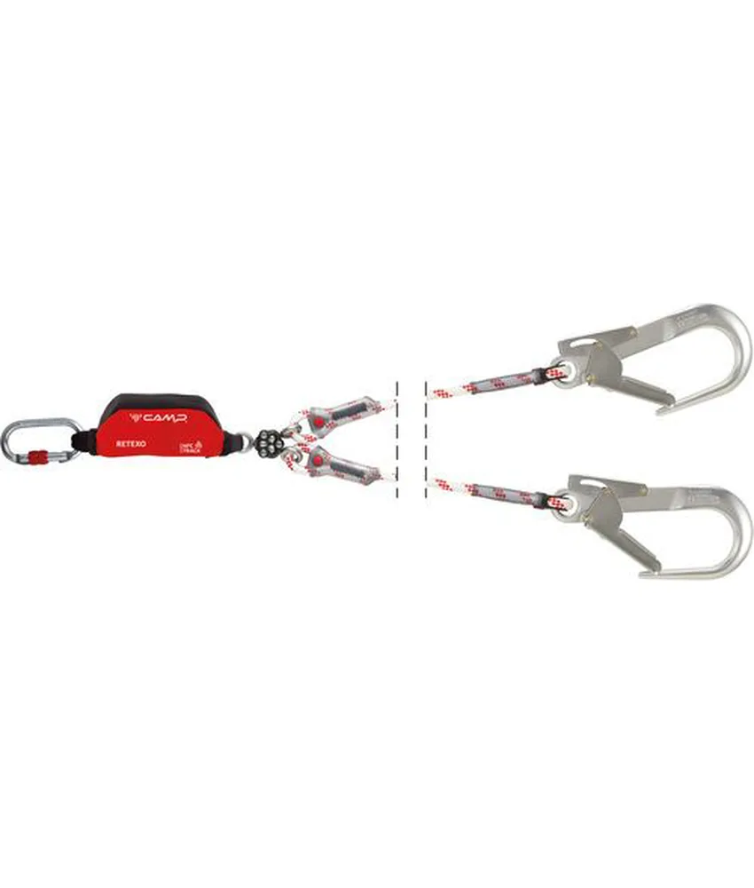 Kit per arrampicata Camp Retexo Gyro Rope, per utilizzo orizzontale su spigolo vivo