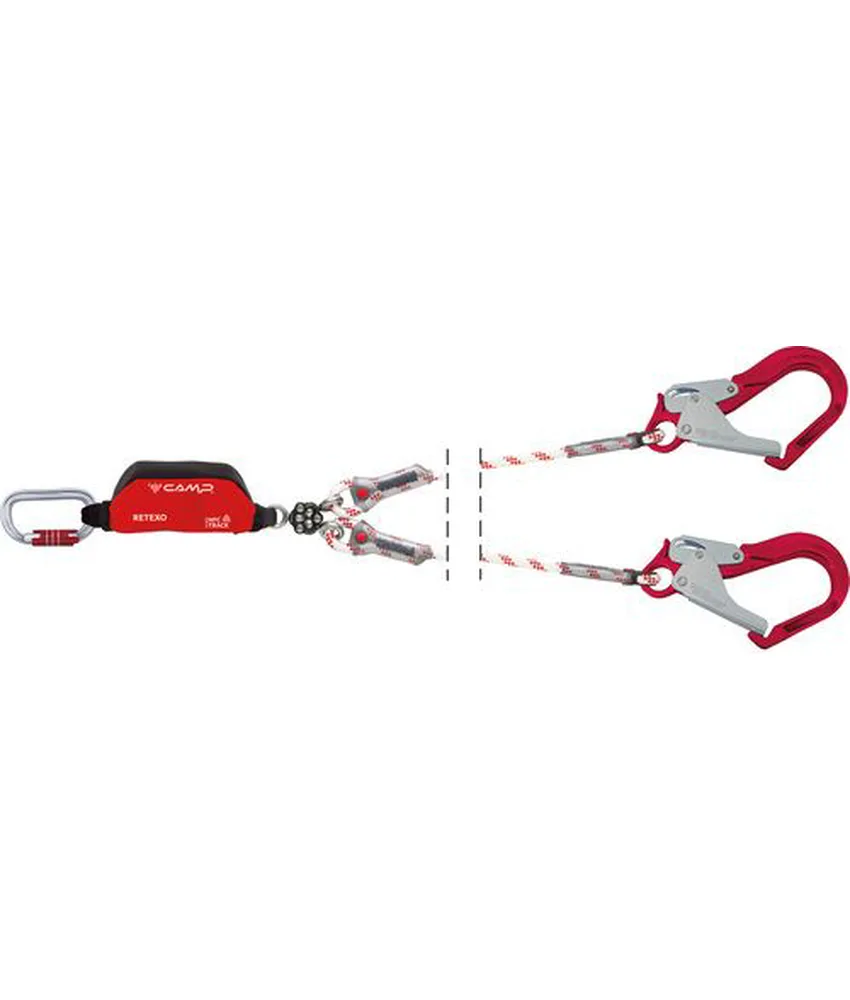 Kit per arrampicata Camp Retexo Gyro Rope, per utilizzo orizzontale su spigolo vivo