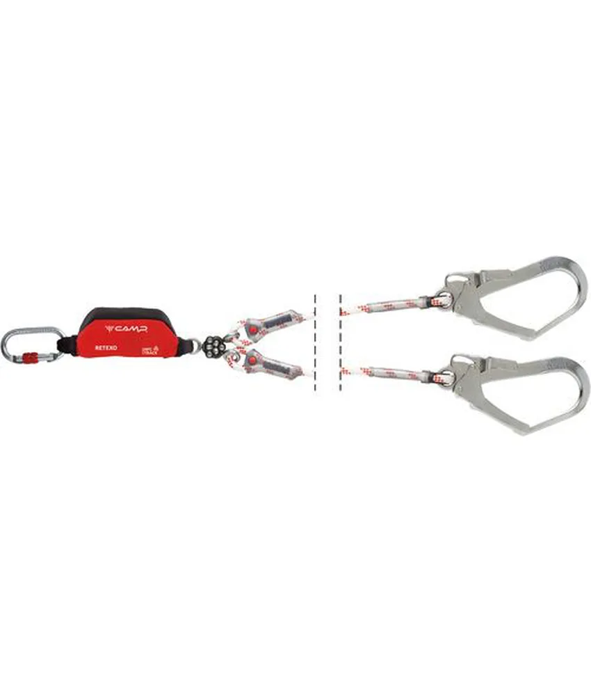 Kit per arrampicata Camp Retexo Gyro Rope, per utilizzo orizzontale su spigolo vivo